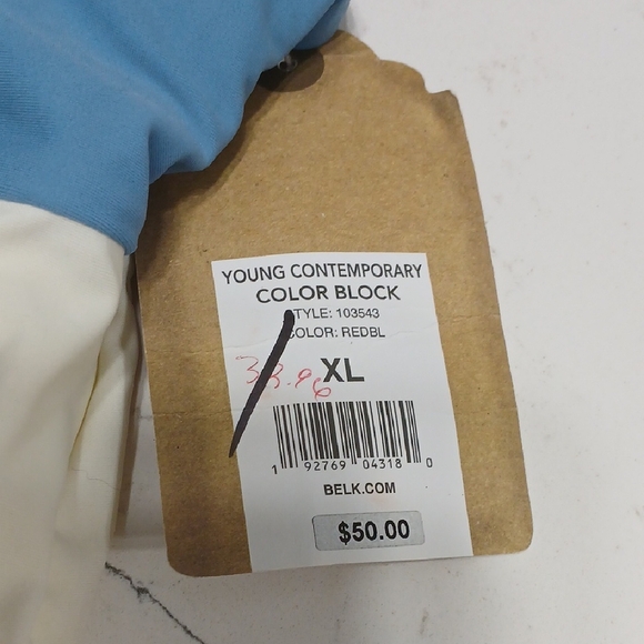 True Craft Swim Color Block Swimsuit - Red, White, and Blue, Padded, Size Xl - Picture 3 of 8